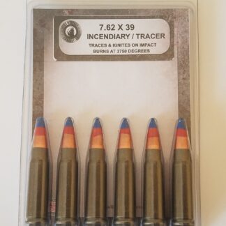 7.62 x 39 Gum Gully Incendiary Tracer Ammunition