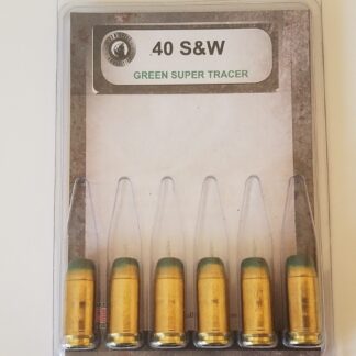 .40 S&W Green Super Tracer