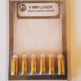 9 MM Luger White Super Tracer "Headlight"