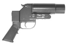 37 MM Launcher Pistol Configuration