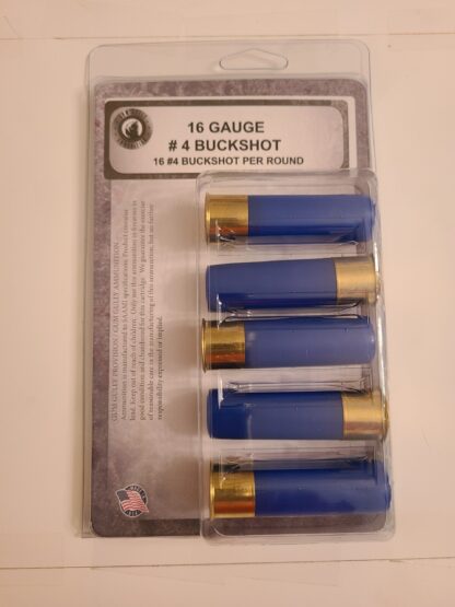 16 GAUGE 2 3/4" #4 BUCKSHOT