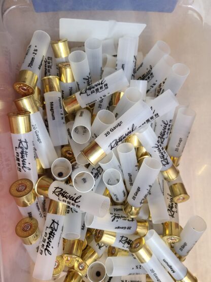 Cheddite 20 ga Hulls 3"