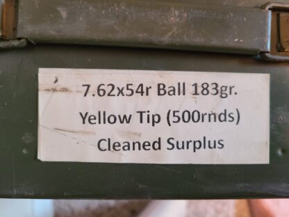 7.62 X 54R 183 Grain Ball Surplus Ammo
