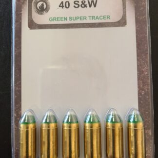 .40 S&W Green Super Tracer