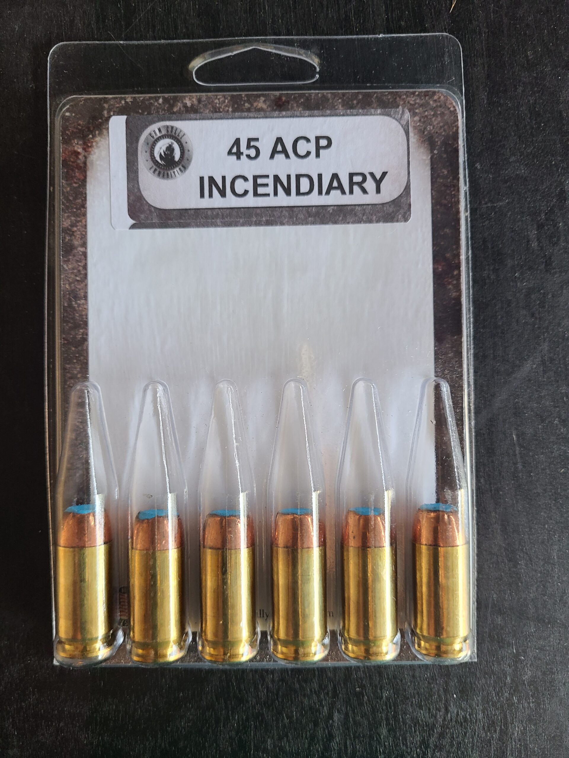 .45 ACP Spotter Incendiary Packaged