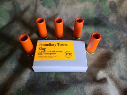 12-Gauge HEI Incendiary / ORANGE Tracer