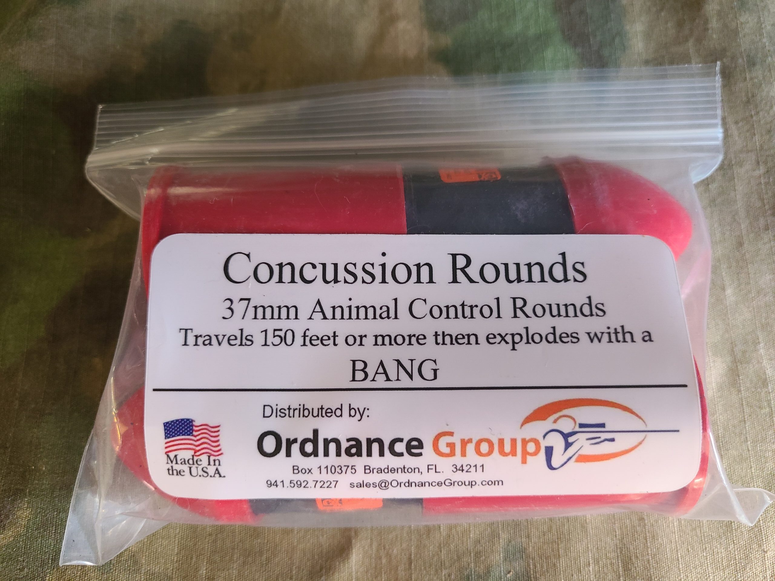 The Ordinance Group Concussion Rounds