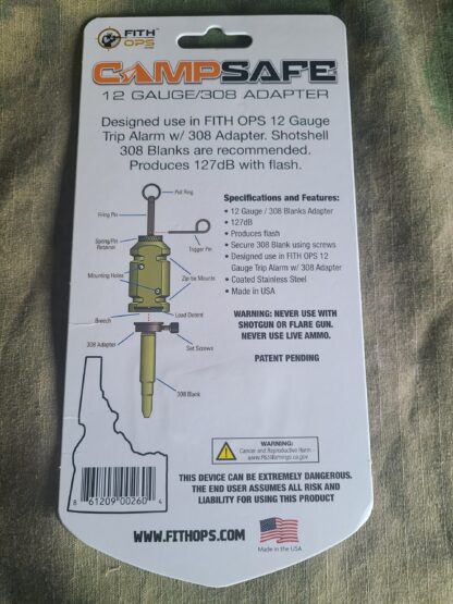 CAMP SAFE 308 BLANK ADAPTER-1