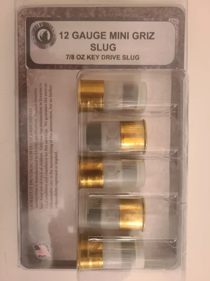 12 Gauge Mini Griz 7/8 Oz Slug
