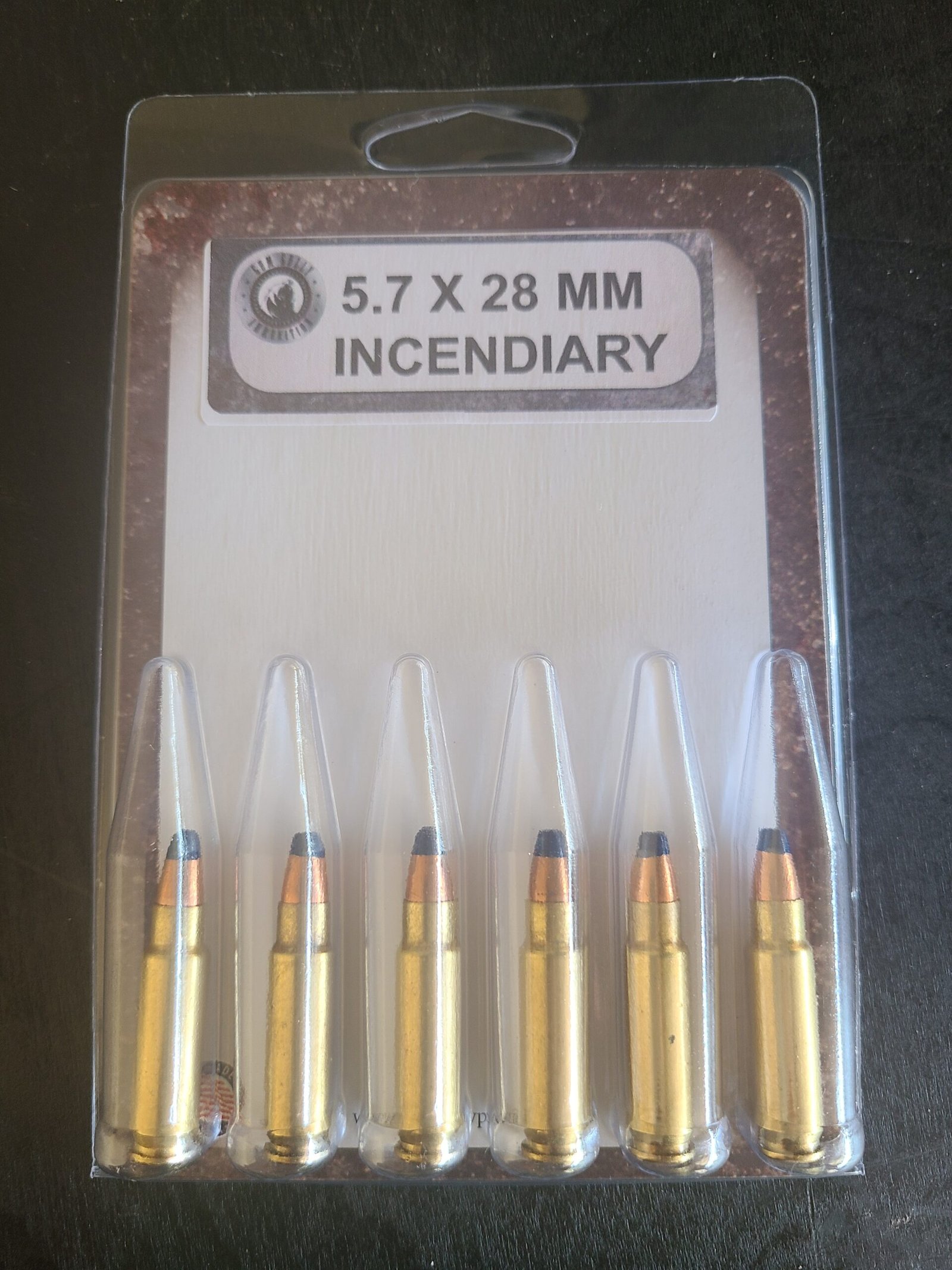 Machine Gun Incendiary Rounds 5.7 X 28MM Incendiary - Gum Gully Provision
