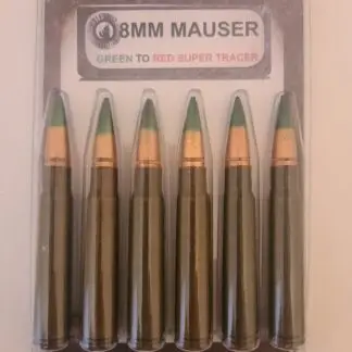 8 MM MAUSER Green to Red Super Tracer