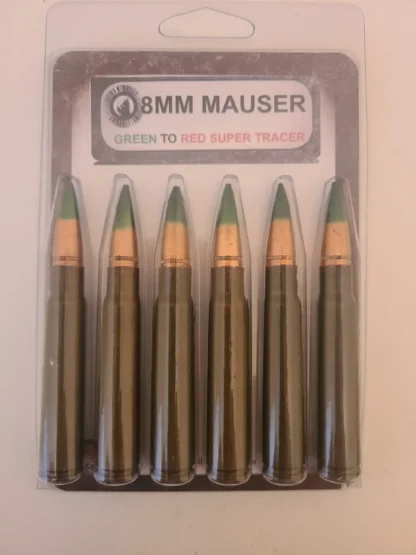 8 MM MAUSER Green to Red Super Tracer
