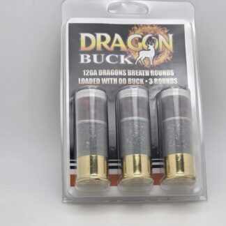 12 Gauge Dragon Buck 3 Round Pack